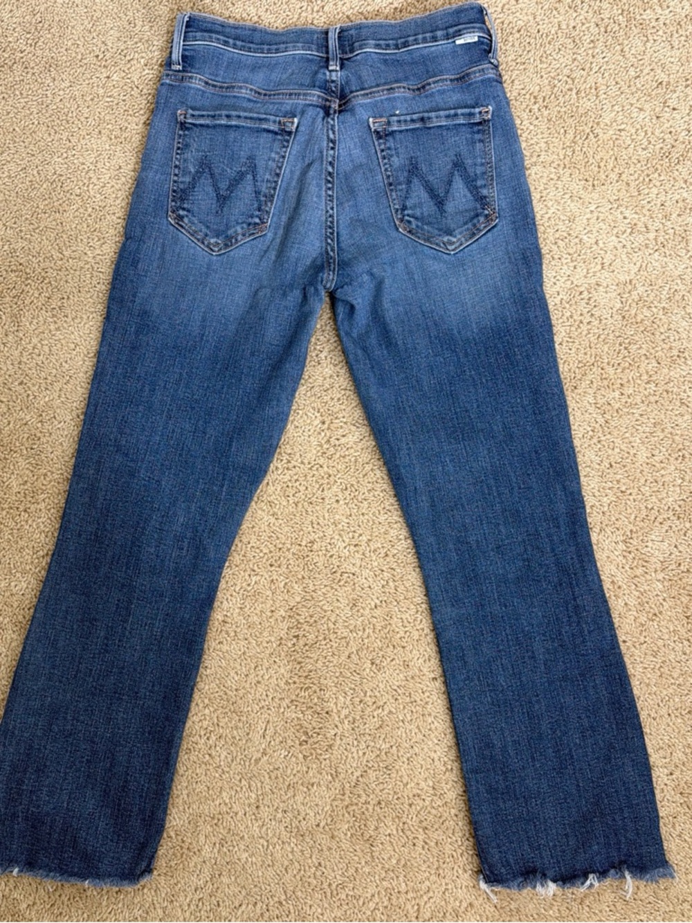 MOTHER The Insider Crop Step Fray in Girl Crush - Size 27 - Picture 5 of 8
